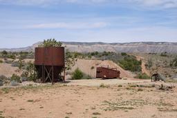 Ore processing equipment, tailings piles and the upper grand wash cliffs [wed mar 27 14:39:15 mdt 2024]